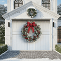 Christmas Wreath | Garage Door Cover