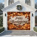Happy Thanksgiving (B) | Festive Garage Door Cover