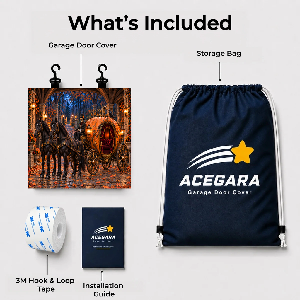 Skeleton’s Pumpkin Carriage — What's included