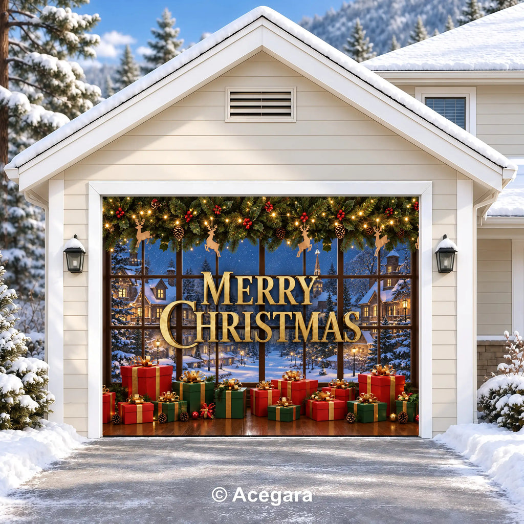 Christmas Eve | Christmas garage door cover - media-position-1-single