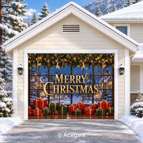 Christmas Eve | Christmas garage door cover - media-position-1-single