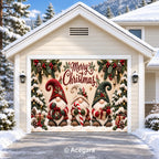 Cozy Gnomes | Christmas garage door cover - media-position-1-single
