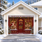 Gingerbread Bakery | Christmas garage door cover - media-position-1-single
