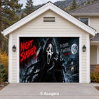 Night Slasher | Halloween Garage Door Cover