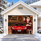 Santa's Garage | Christmas garage door cover - media-position-1-single