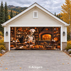 Skeleton Bakery | Halloween Garage Door Cover