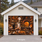 Skeleton Bakery | Halloween Garage Door Cover
