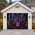 Summoning-Of-Spirits | Halloween Garage Door Cover