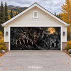 Werewolf Rampage | Halloween Garage Door Cover