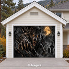 Werewolf Rampage | Halloween Garage Door Cover